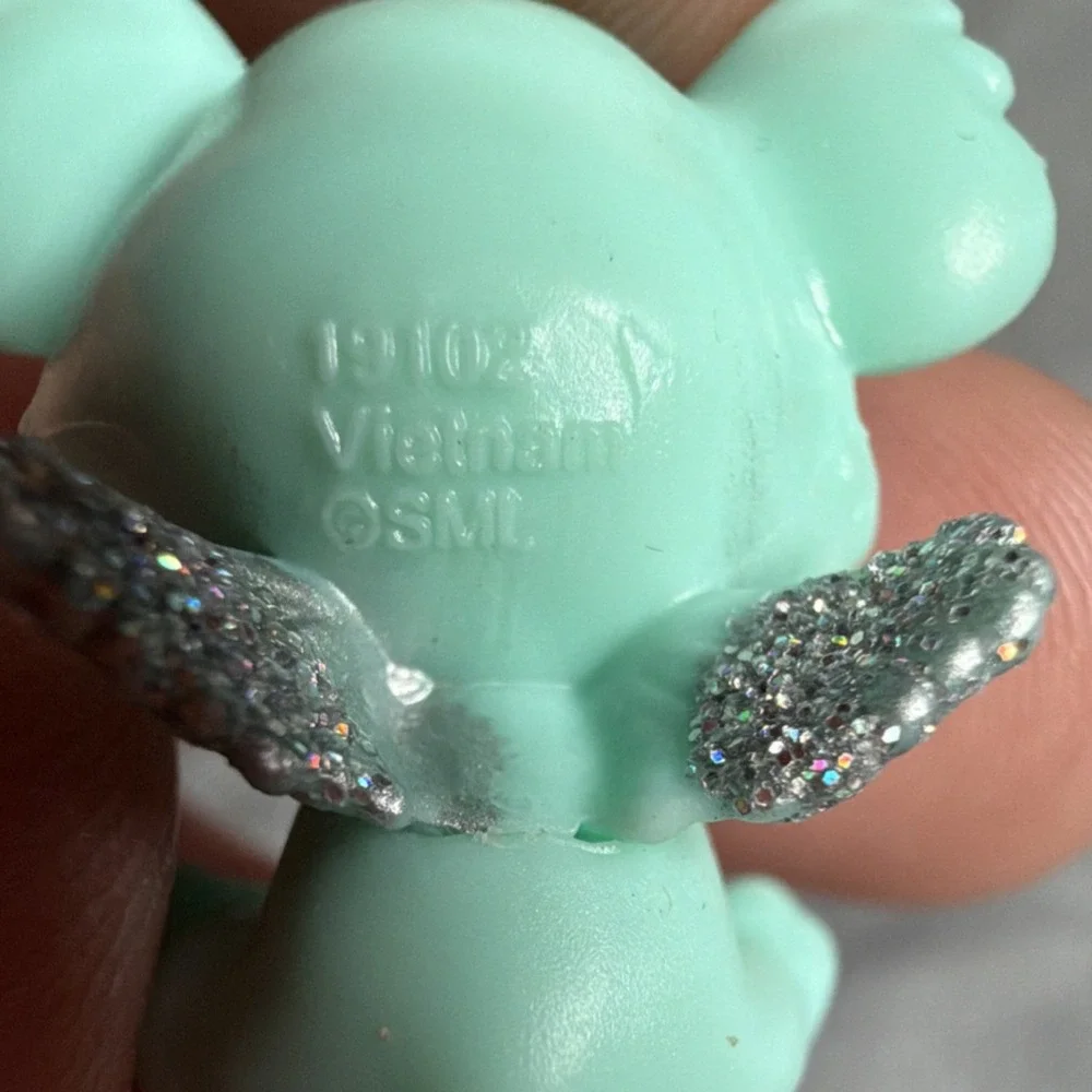 Littlest Pet Shop Koala Figure 70419BDM Mint Green Glitter Wings 2019